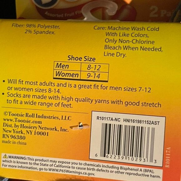 DOTS Candy Socks (two 2-packs) - Picture 2 of 2